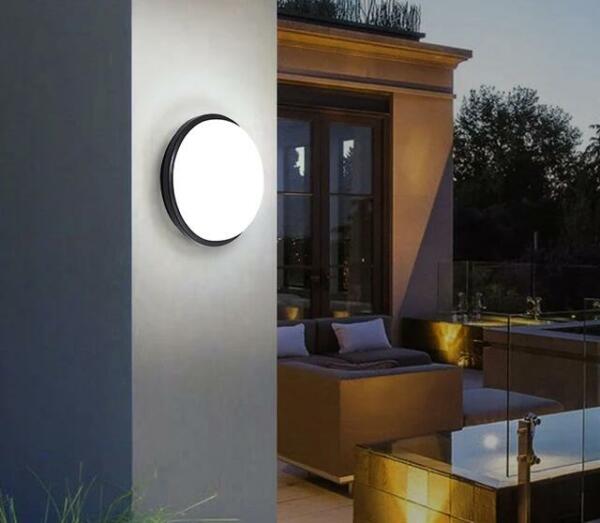 Applique murale & plafond Led rond IP65 24W Lumière blanche 7000k