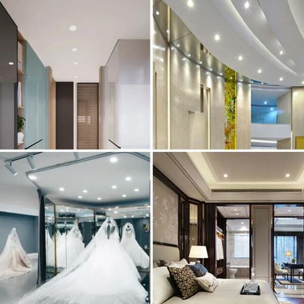 Spot LED encastrable réglable 15W ∅175mm rond Lumière blanche 6500K LSPLAD15WR