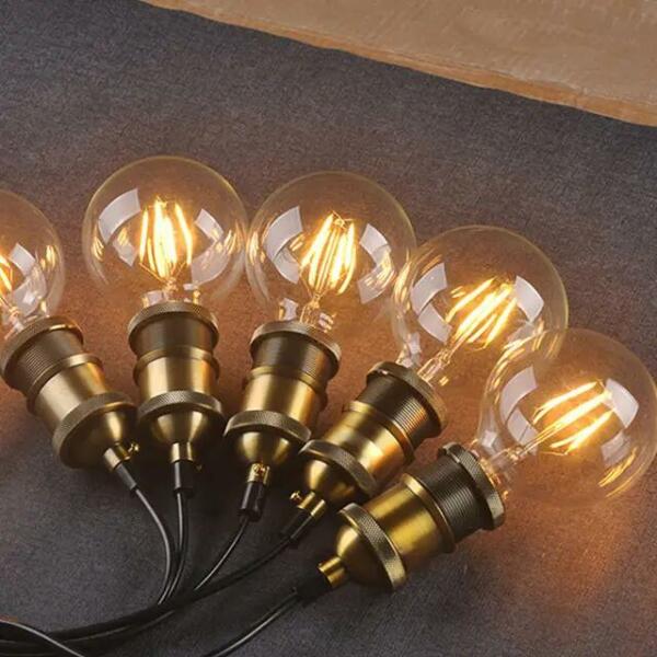 Lampe filament G95 Base E27 4W Lumière Jaune 3000k