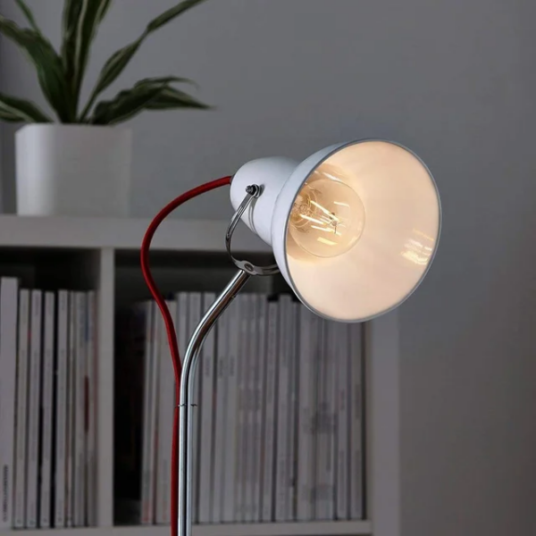 Lampe sphérique LED filament G45 base E27 4W Lumière blanche 6500k