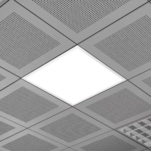 Dalle carre LED encastrable 48W 59,5*59,5cm Lumière Blanche 6500K