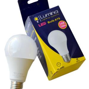 Lampe standard LED A70 base E27 15W Lumière blanche (6500k)