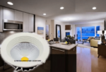 Spot LED encastrable downlight cob 30W ∅220mm Lumière blanche (6500k)