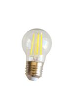 Lampe sphérique LED filament G45 base E27 4W Lumière Jaune (3000k)