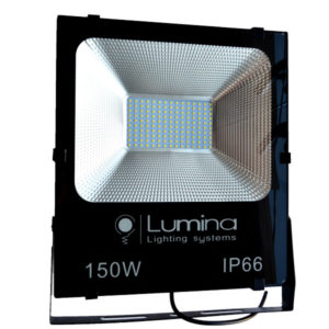 Projecteur LED SMD 150W noir 115 Lumière blanche 6500k
