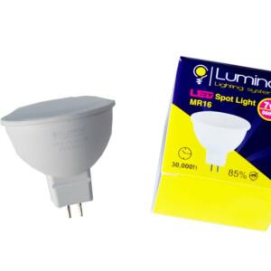 Lampe spot LED GU5 3 7W Lumière blanche (6500k)