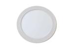 Spot LED encastrable 18W ∅223mm rond extra plat Lumière Naturelle (4000k)