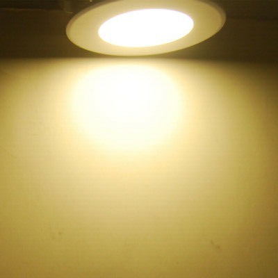 Spot LED encastrable 03W ∅85mm rond extra plat Lumière Jaune ( 3000k)