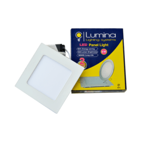 Spot LED encastrable 06W carre 120mm extra plat Lumière blanche (6500k)