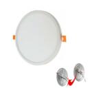 Spot LED encastrable reglable 15W ∅50 180mm rond Lumière blanche (6500k)