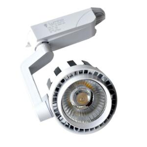 Projecteur sur rail blanc 30W ZX3009 Lumière blanche (6500k)