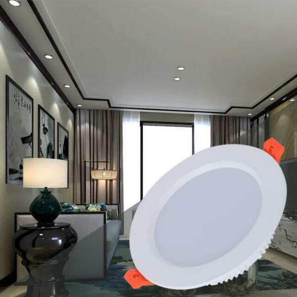 Spot LED encastrable downlight 5W ∅100mm rond Lumière blanche 6500K T025-5W