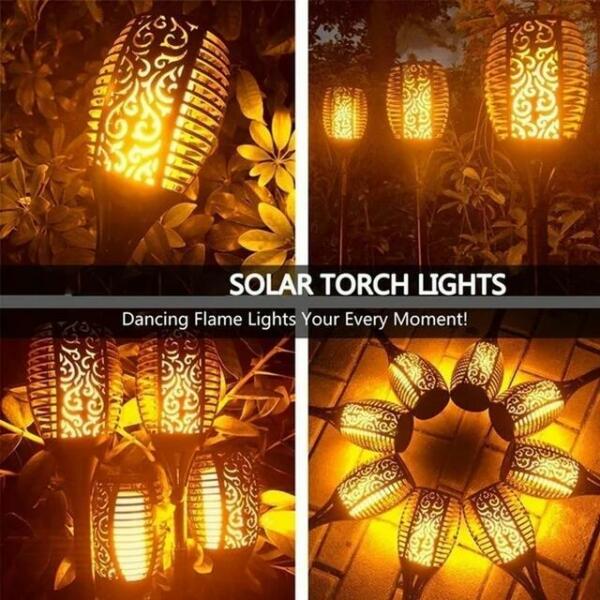 Spot jardin solaire 96 Led 2000K YC-TL2016