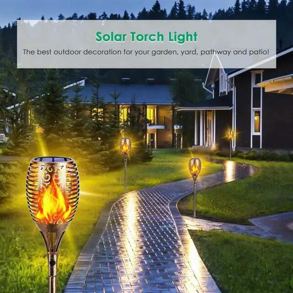 Spot jardin solaire 96 Led 2000K YC-TL2016