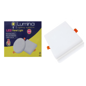 Spot LED encastrable 3D 18W 120mm carre Lumière blanche (6500k)