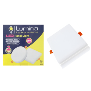 Spot LED encastrable 3D 24W 170mm carre Lumière blanche (6500k)