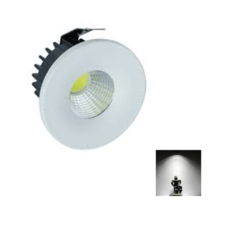 Spot niche LED encastrable 3W rond ∅48mm R301 Lumière blanche (6500k)