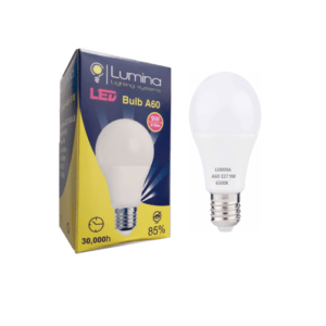 Lampe standard LED A60 base E27 9W Lumière blanche (6500k)