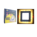 Spot LED Encastrable Blanc Jaune 3 3W Carre 100mm