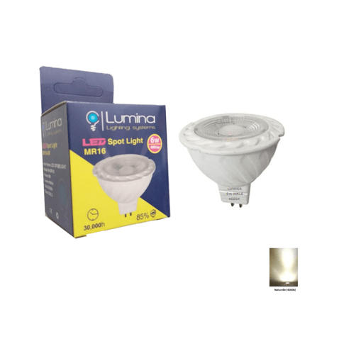 Lampe spot LED GU5,3 6W Lumière Naturelle (4000k) A/Reflecteur