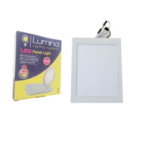 Spot LED encastrable 12W carre 170mm extra plat Lumière blanche (6500k)