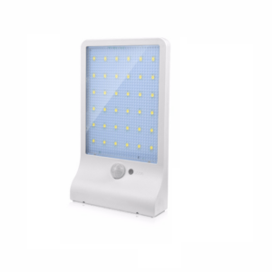 Applique murale solaire Led plate 6011 blanc