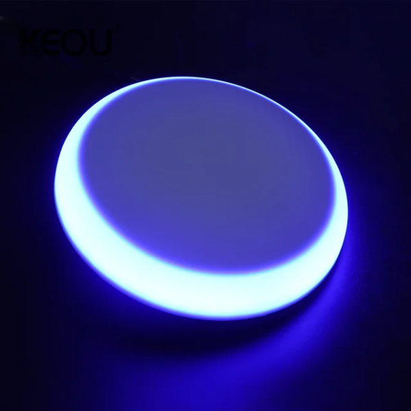 Spot LED Encastrable Down Light 3D 7+7W Rond Lumière Blanc +Bleu