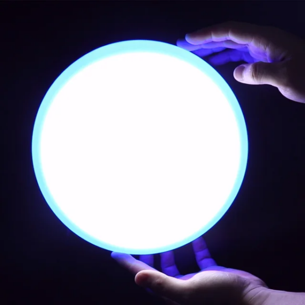 Spot LED Encastrable Down Light 3D 7+7W Rond Lumière Blanc +Bleu