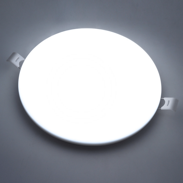Spot LED Encastrable 3D Réglable 15W Rond Sans Cadre Lumière Blanche (6500K)