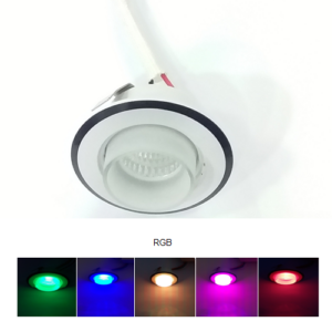 Spot Niche LED Rond Encastrable 3W RGB