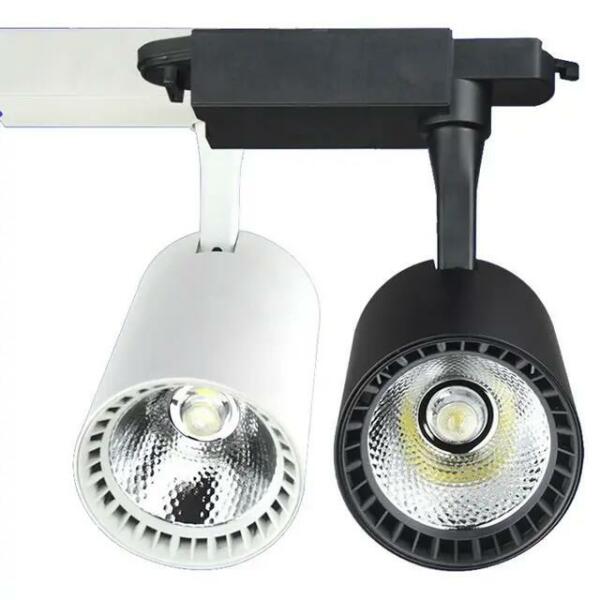 Projecteur Sur Rail LED 30W Blanc Lumière du jour 4000K LTRLZX-307WH-30W