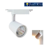 Projecteur LED Sur Rail 30W Blanc Lumière Jaune (3000K) LUMINA