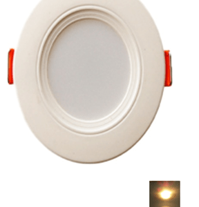 Spot LED Encastrable 3W Rond Down Light SMD Lumière Jaune (3000k)