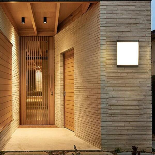 Applique murale Led rectangulaire 24W IP65 3000K
