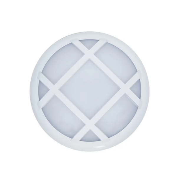 Applique murale Led Rond Blanc 24W IP54 Lumière Blanche 7000K