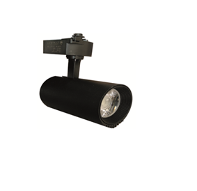 Projecteur LED Sur Rail Noir 10W Lumière Naturelle (4000k)