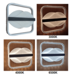 Applique lampe moderne led murale ou plafond 24W dimmable 3000k 4000k 6000k APP1212