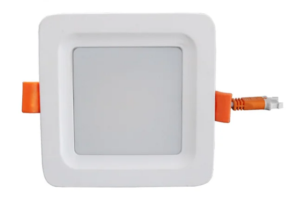 Spot LED encastrable downlight 6W Carré Lumière blanche 6500K