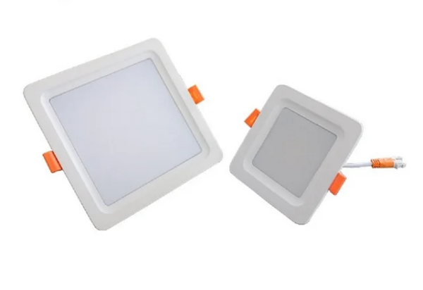 Spot LED encastrable downlight 6W Carré Lumière blanche 6500K