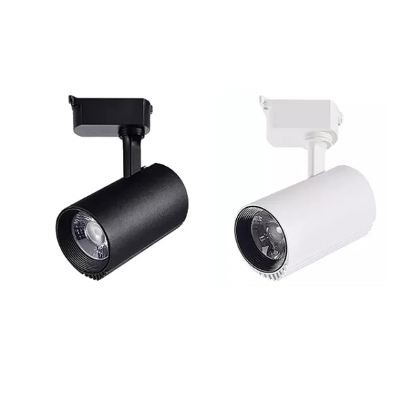 Projecteur sur rail LED Blanc 30W Lumière blanche 6500K LTRLZX-057WH-30W