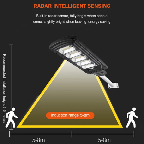 Foyer Solaire Led 60W Lumière Blanche AB-YG-60W