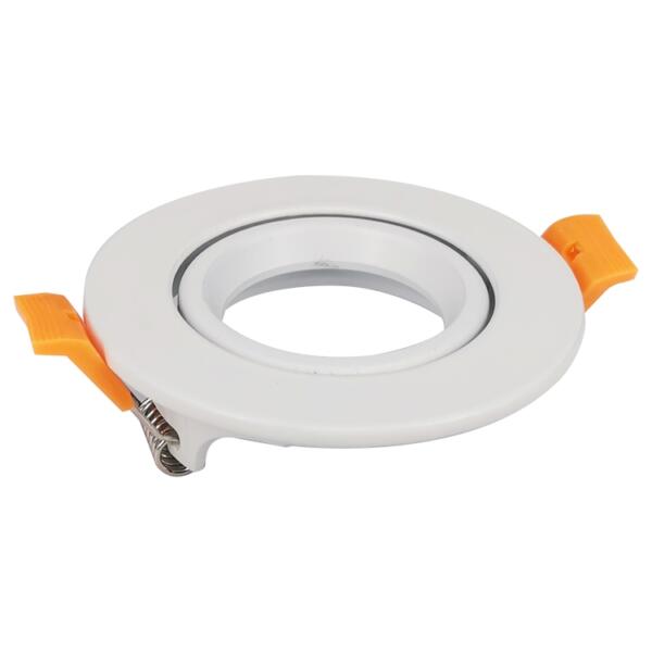 Spot encastrable Aluminium rond Blanc ∅90mm 612R