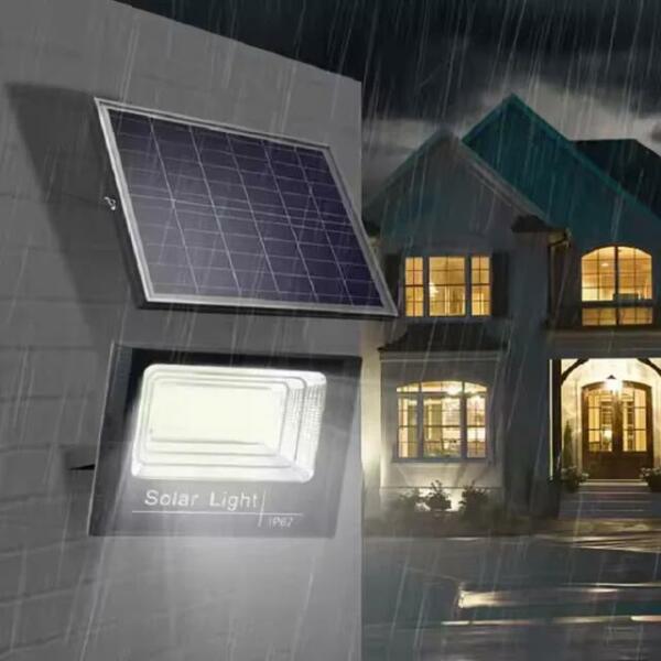 Projecteur Led Avec Panneau Solaire 100W Lumière Blanche SL-8001-100W