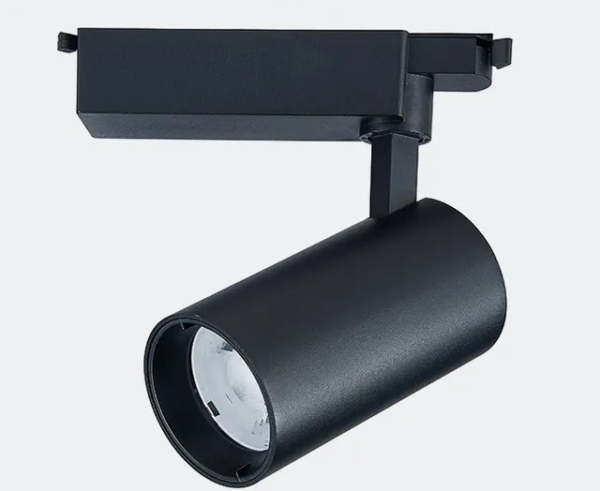 Spot sur rail Gu10 noir Taille Ø55*92mm ZX-LY01-GU10-BK