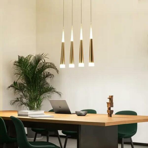 Suspension Led gold L=45cm B078-G