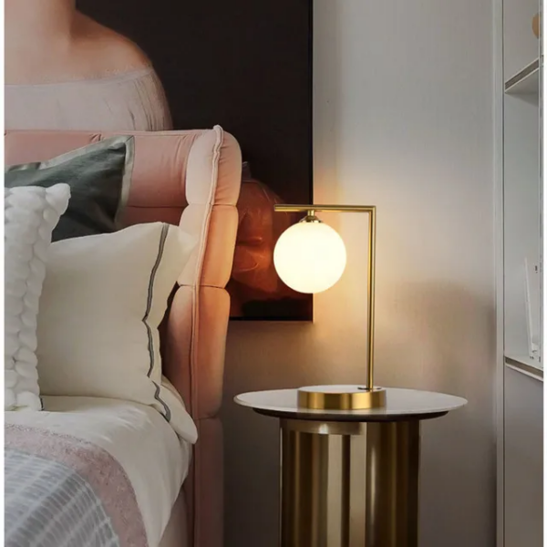 Veilleuse table de nuit gold E27 RTD01