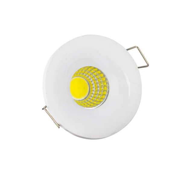 Spot niche Led encastrable Gold 3W rond ∅46mm 3000k HL-R301-GLD