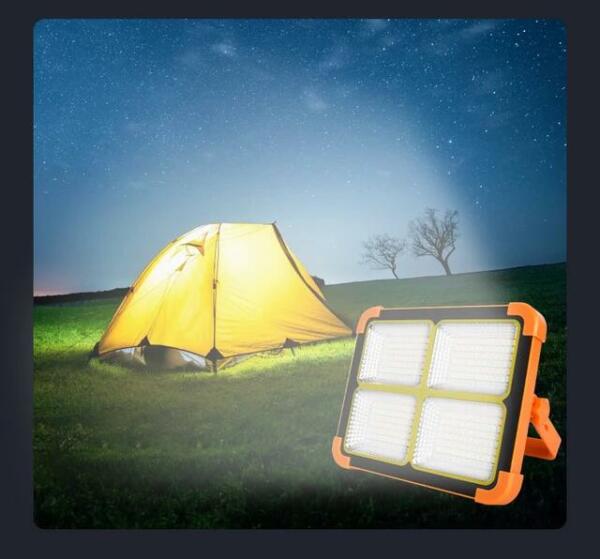 Projecteur Led solaire / Usb 2400mah Taille 170*150*50mm ST-200