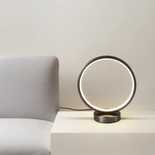 Veilleuse table de nuit Led noir MTR24