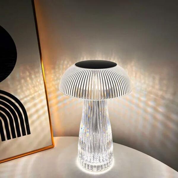 Veilleuse champignon en Acrylique 3D T112